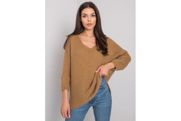 Pull oversize - camel