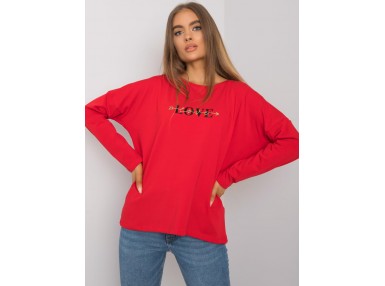 T-shirt en cotton - rouge