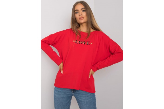 T-shirt en cotton - rouge