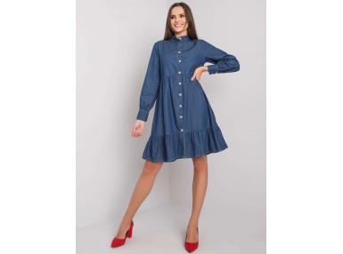 Robe en jean - bleu foncé