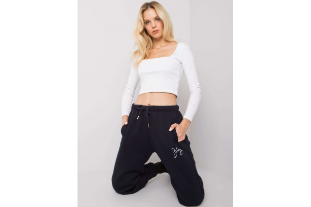 Pantalon de survêtement bleu marine