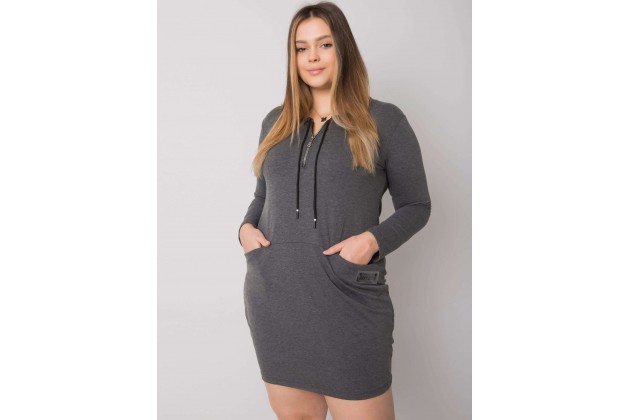 Robe gris foncé