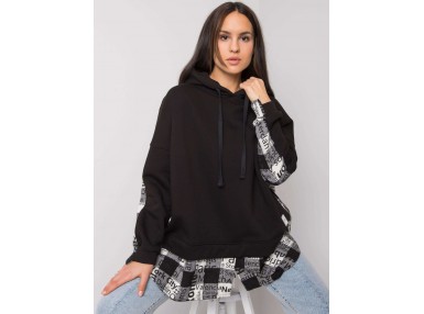 Sweat noir et blanc
