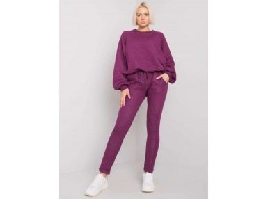 Ensemble violet foncé