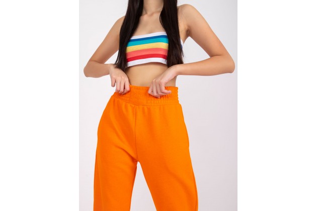 Pantalon de survêtement orange
