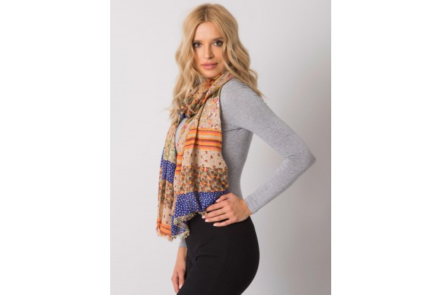 Echarpe beige foncé