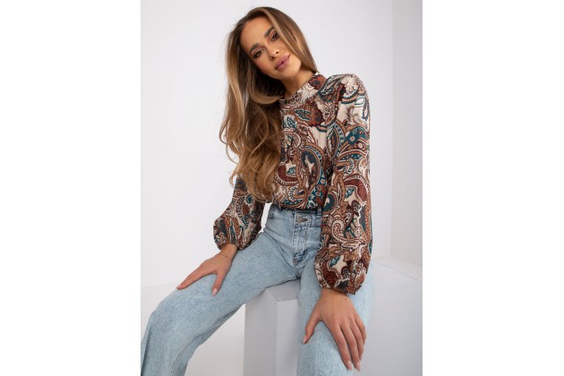 Pull manches longues - beige
