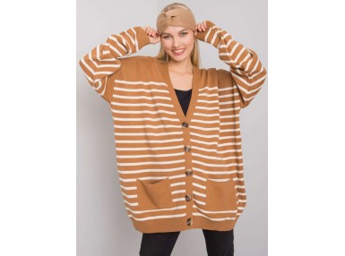 Cardigan oversize - camel