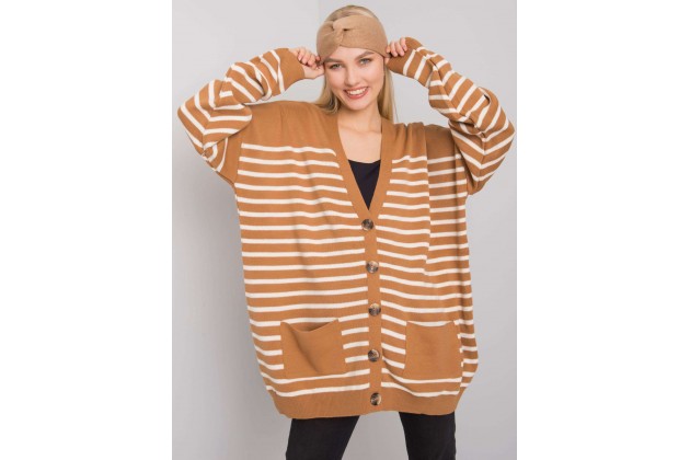 Cardigan oversize - camel