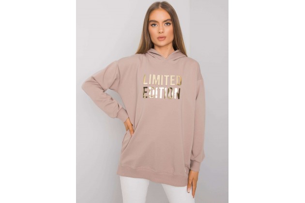 Sweat à imprimé - beige foncé