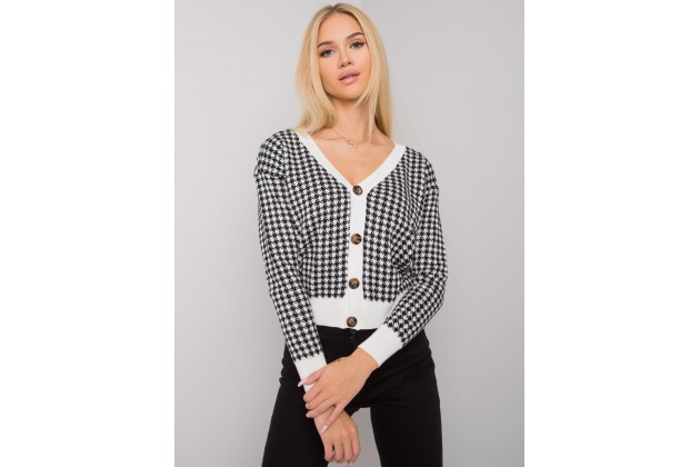 Pull noir et blanc