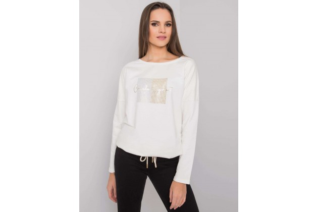T-shirt femme imprimé - écru