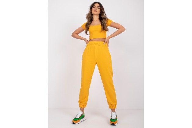 Pantalon de survêtement orange clair