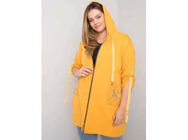 Sweat jaune foncé