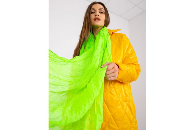 Echarpe vert fluo