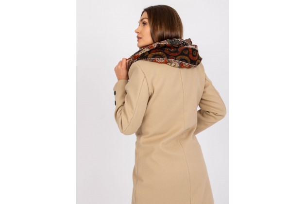 Echarpe beige foncé