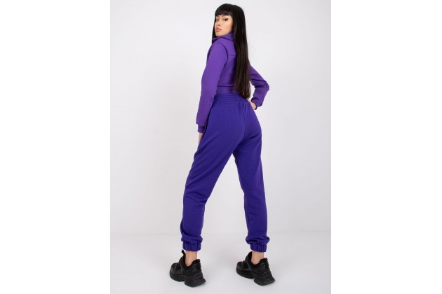 Pantalon de survêtement violet foncé