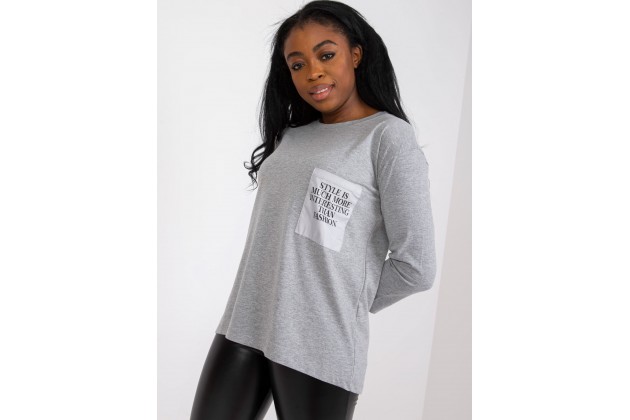 T-shirt en coton - gris