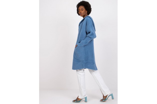 Manteau bleu foncé