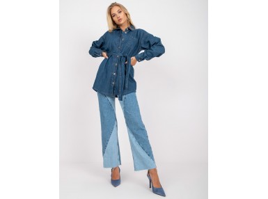 Robe bleu foncé