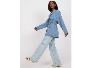 Manteau bleu foncé
