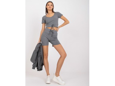 Ensemble gris foncé