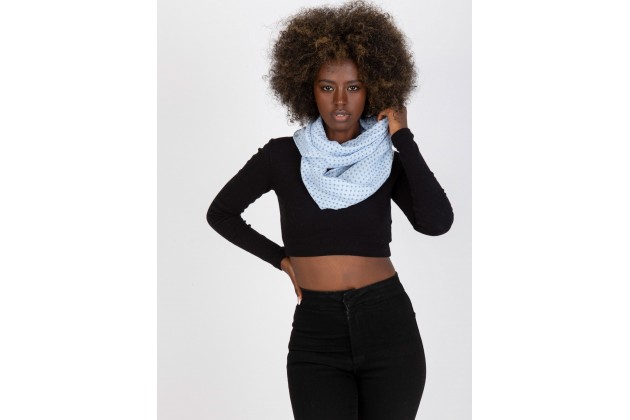 Cheminée bleu vif
