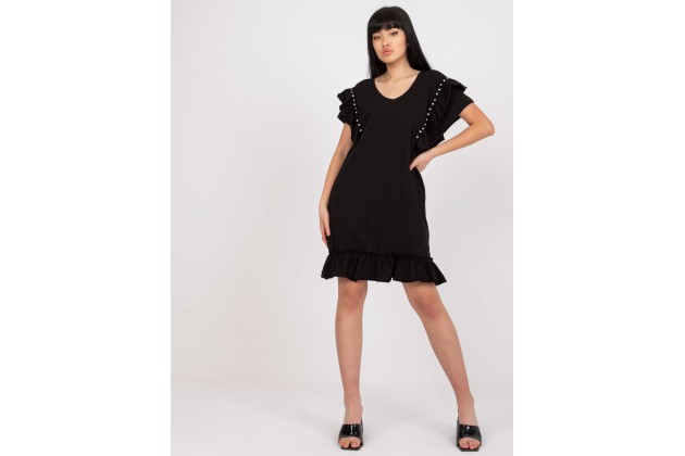 Robe courte d'été - noire
