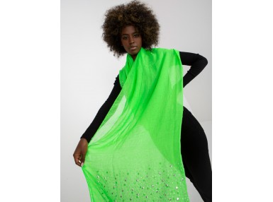 Echarpe vert fluo