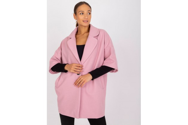 Manteau rose clair