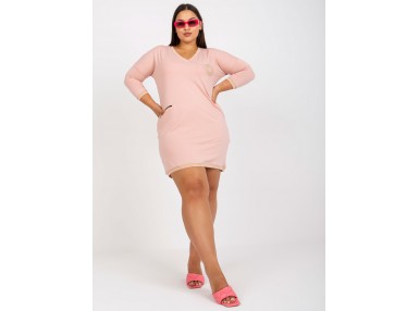 Tunique rose clair