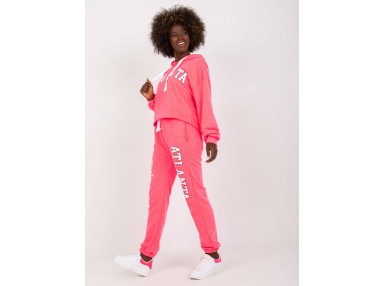 Ensemble rose fluo