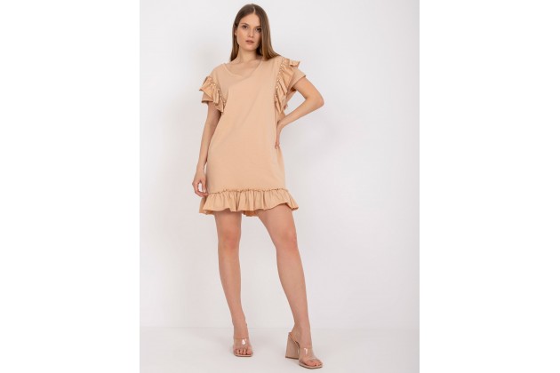 Robe courte d'été - beige