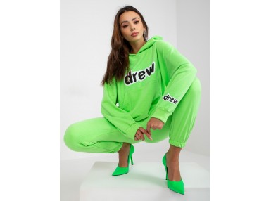 Ensemble vert fluo