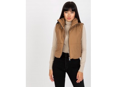 Gilet marron clair