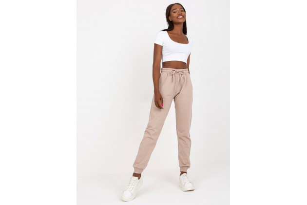 Pantalon de survêtement beige