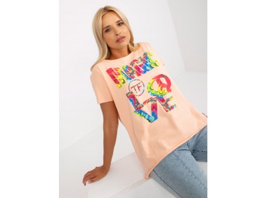 T-shirt - pêche