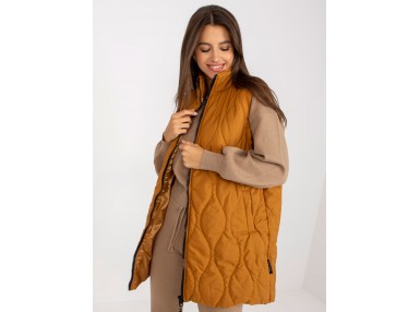 Gilet marron clair