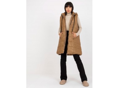 Gilet marron clair