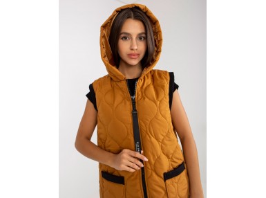 Gilet marron clair