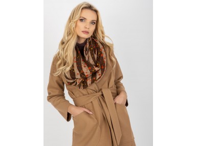 Cheminée beige