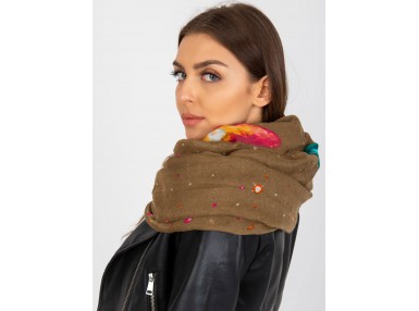 Cheminée beige foncé