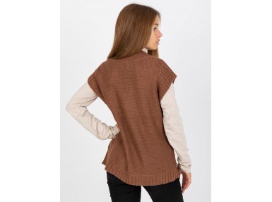 Gilet marron