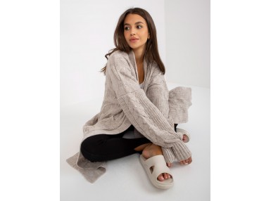 Gilet oversize - beige