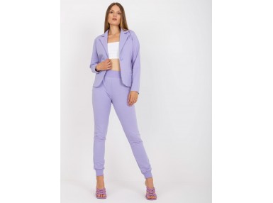 Ensemble violet clair
