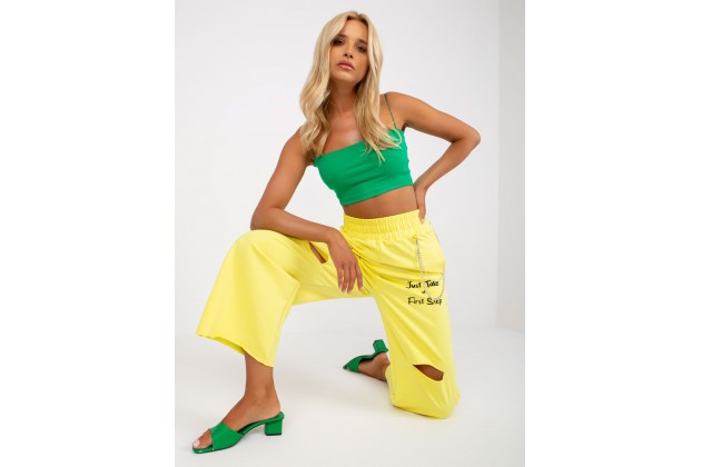 Pantalon de survêtement jaune clair