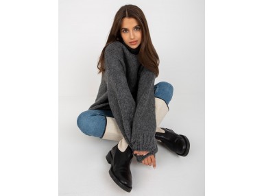 Pull épais - gris foncé