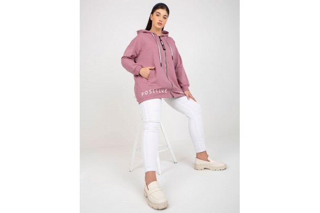 Sweat rose foncé