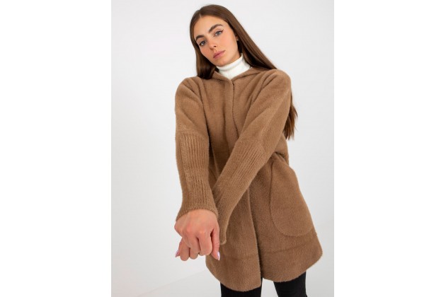 Manteau marron clair