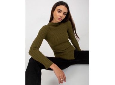  Pull asymétrique - kaki